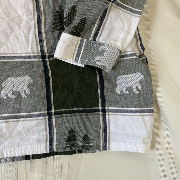 Vintage Blair Green Flannel Plaid 2XL  Woodland Grunge Outdoor Cozy Cabincore - Picture 11 of 11